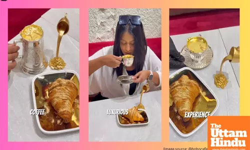 Dubai cafe sells gold tea for Rs 1 lakh, netizens wonder if theres an EMI option