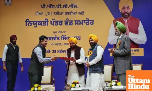 Bhagwant Mann government creates history by providing around 50,000 government jobs to youth merely in 32 months of its tenure