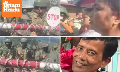 Manipur: Tension in Imphal West district after man goes missing