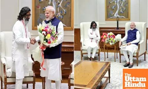 Hemant Soren meets PM Modi, invites him for swearing-in ceremony