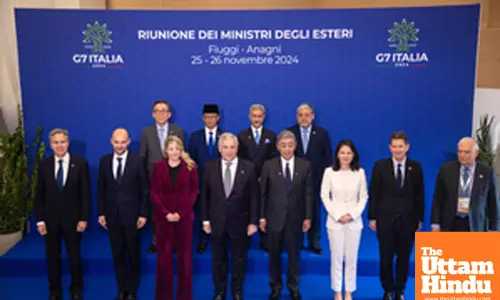 G7 foreign ministers urge Israel to comply with international law