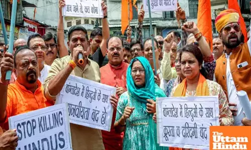 Hindu Americans condemn attacks on minorities in Bangladesh, call for sanctions