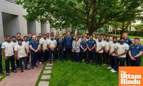 Rohit-led Indian team meets Australian PM Anthony Albanese in Canberra ahead of tour game