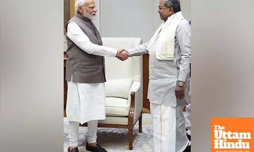 K’taka CM Siddaramaiah meets PM Modi, demands more central assistance
