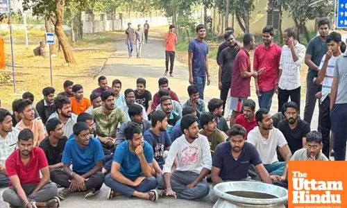 BJP stages protest over food contamination in Telangana schools