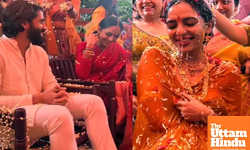 Sobhita Dhulipala’s Pelli Raata ceremony attended by Chaitanya’s family