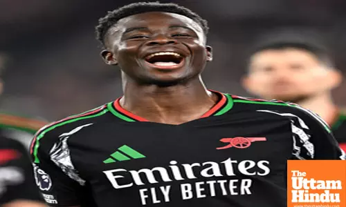 Premier League: Saka shines as Arsenal thrash West Ham in 7-goal thriller