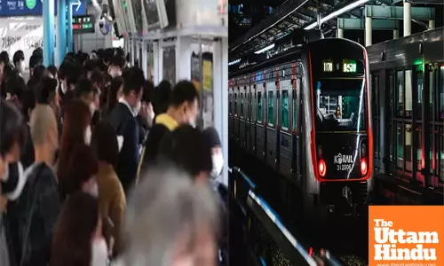 South Koreas rush hour delayed as 4-Minute toilet break affects 125 trains