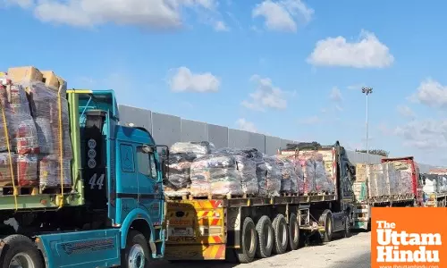 Jordan sends 50-truck aid convoy to Gaza