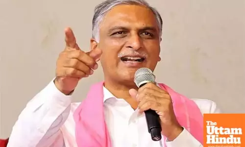 BRS leader Harish Rao booked in phone tapping case