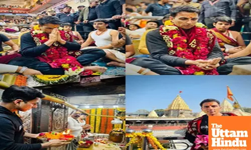 Sonu Sood visits Mahakaleshwar Temple to seek blessings for his directorial debut ‘Fateh’