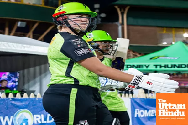 Georgia Voll has shown in the WBBL that nothing sort of fazes her: Mel Jones