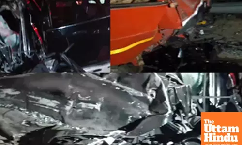 Deadly crash in Churu: five fatalities in head-on collision