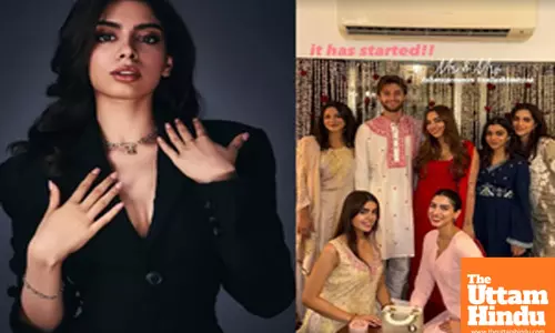 Khushi Kapoor and gang gears up Aaliya Kashyap’s wedding