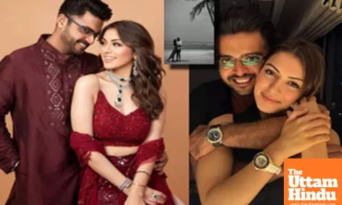 Hansika Motwani and Sohael redefine their anniversary romance at this exotic location