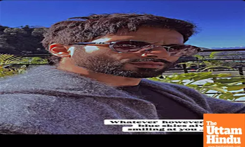 Shahid Kapoor flaunts rugged look in sunkissed picture