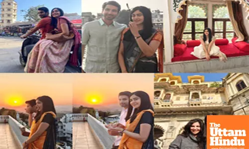 Adah Sharma and Ishwak Singh shoot for ‘Tumko Meri Kasam’ in city of lakes