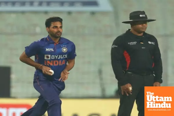 SMAT: Bhuvneshwars triple-wicket maiden guides UP to 10-run win over Jharkhand SMAT: Bhuvneshwars triple-wicket maiden guides UP to 10-run win over Jharkhand