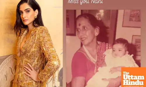 Sonam Kapoor cherishes old memories with her Nani in a rare throwback pic