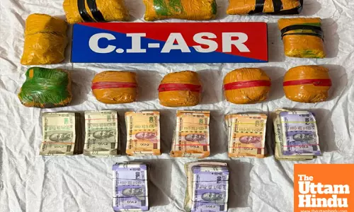 PUNJAB POLICE ARRESTS THREE PERSONS IN BID TO DELIVER HEROIN CONSIGNMENT; 5KG HEROIN, ₹4.45L DRUG MONEY RECOVERED