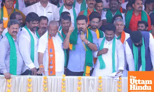 ‘Our land, our right’: K’taka BJPs protest enters second day over Waqf row