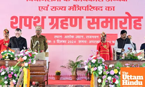 Ranchi: Swearing-in ceremony of Jharkhand Cabinet Ministers