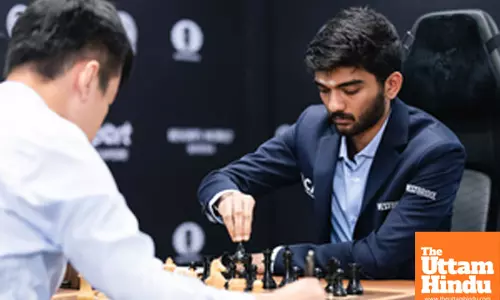FIDE World Chess Championship: Gukesh fails to convert chances from White, plays sixth straight draw vs Ding Liren
