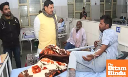 CM Mohan Yadavs surprise night inspection of cancer hospital