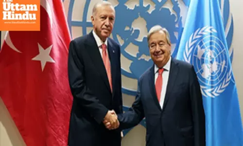 Turkeys Erdogan, UN chief discuss Syrian conflict over phone