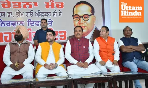 Unity in Dalits key to their development, says Vijay Sampla on Mahaparinirvarn Diwas