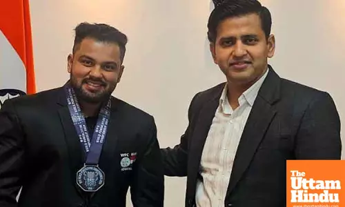 DC cheers silver medalist Mohit after world powerlifting Triumph