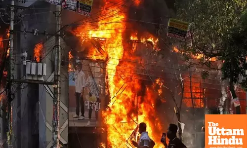 Hindu temples in Bangladesh engulfed in flames: ISKCON idols destroyed in shocking Dhaka blaze