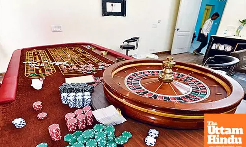 Rolling the Dice with Justice: 40 Arrested as Major Illegal Casino Gets Raided in Midnight Operation