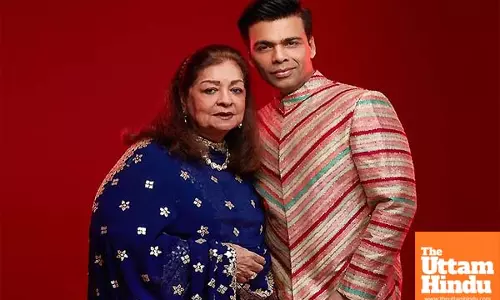 Karan Johar’s Mom Hiroo Johar in Hospital, Manish Malhotra Offers Support with a Touching Visit
