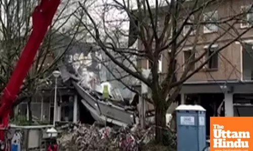 At least one killed in apartment building explosion in The Hague