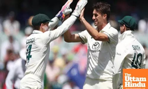 2nd Test: Australia bowl out India for 175; need 19 runs to win