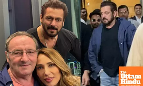 Salman Khan returns to Mumbai after celebrating Iulia Vantur’s father’s birthday