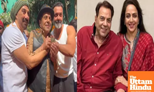 Dharmendra celebrates birthday with sons Bobby, Sunny, wife Hema Malini shares heartwarming post