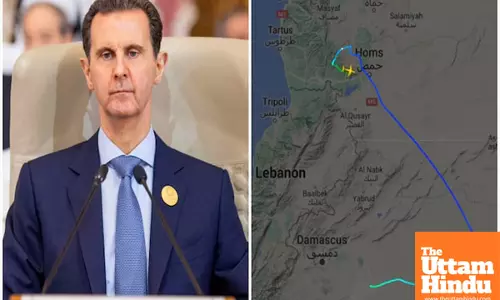 Syrian Presidents Last Flight? Plane ‘Shot Down’? Mysterious Descent Sparks Fears of Assad’s Death