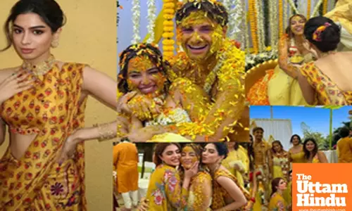 Khushi Kapoor shares pictures from Anurag Kashyap’s daughter Aaliyah’s haldi ceremony