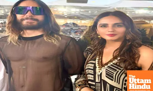 Huma Qureshi poses with Jared Leto: I am a huge admirer of his work