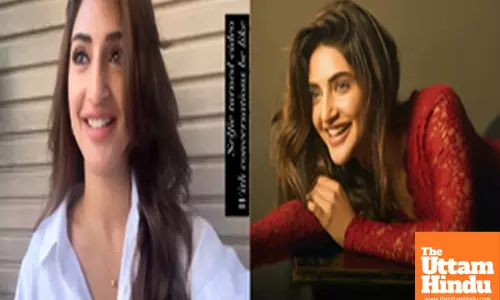 Sreeleela shares a peek into her ‘selfie turned video’