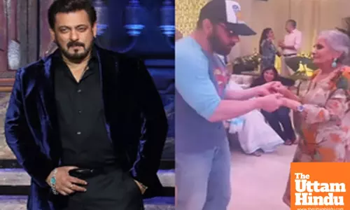 Salman shares adorable video of Mother India Salma Khan dancing on her birthday