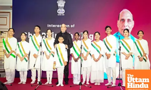 Moscow: Raksha Mantri Rajnath Singh attends an event and interacts with the vibrant Indian community during his visit to Russia