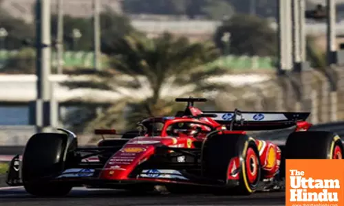Leclerc takes victory in Abu Dhabi test, sainz impresses in Williams First Run