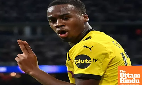 Dortmunds struggles lifted by courted youngster gittens in Champions League