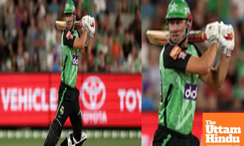 Stoinis feels honoured to replace Maxwell as new captain of Melbourne Stars