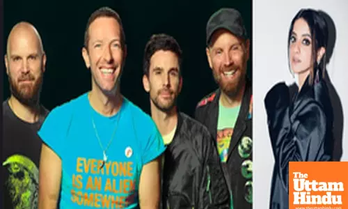 Jasleen Royal is the special guest at Coldplays India tour