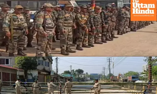 Amid Bangladeshi parties’ ‘long march’ security tightened along Tripura borders