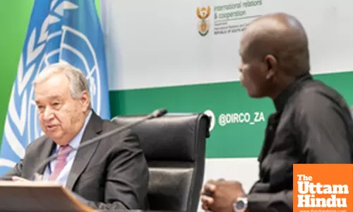 UN chief calls for reform of global financial institutions